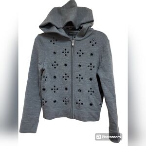 Marc by Marc Jacobs Embellished Hoodie Size S